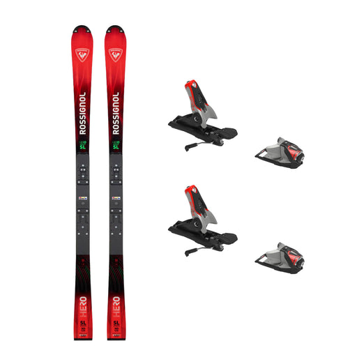 Rossignol Hero Athlete FIS SL Factory Race Skis 2027 165cm w/ Look SPX 12 GW Rockerace Ski Bindings