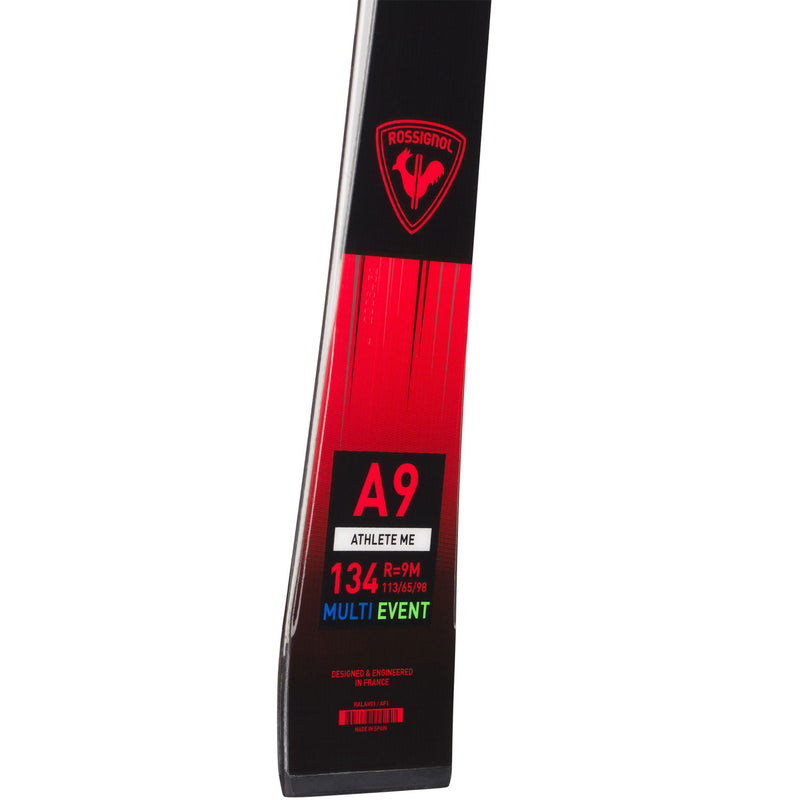 Rossignol Hero Athlete Multi-Event Kid's Race Skis 2024 tails