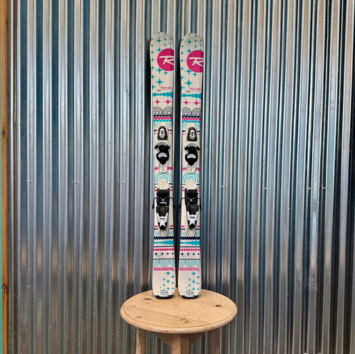 Rossignol Terrain Girl Kid's Skis w/ Look Kid X Bindings - USED