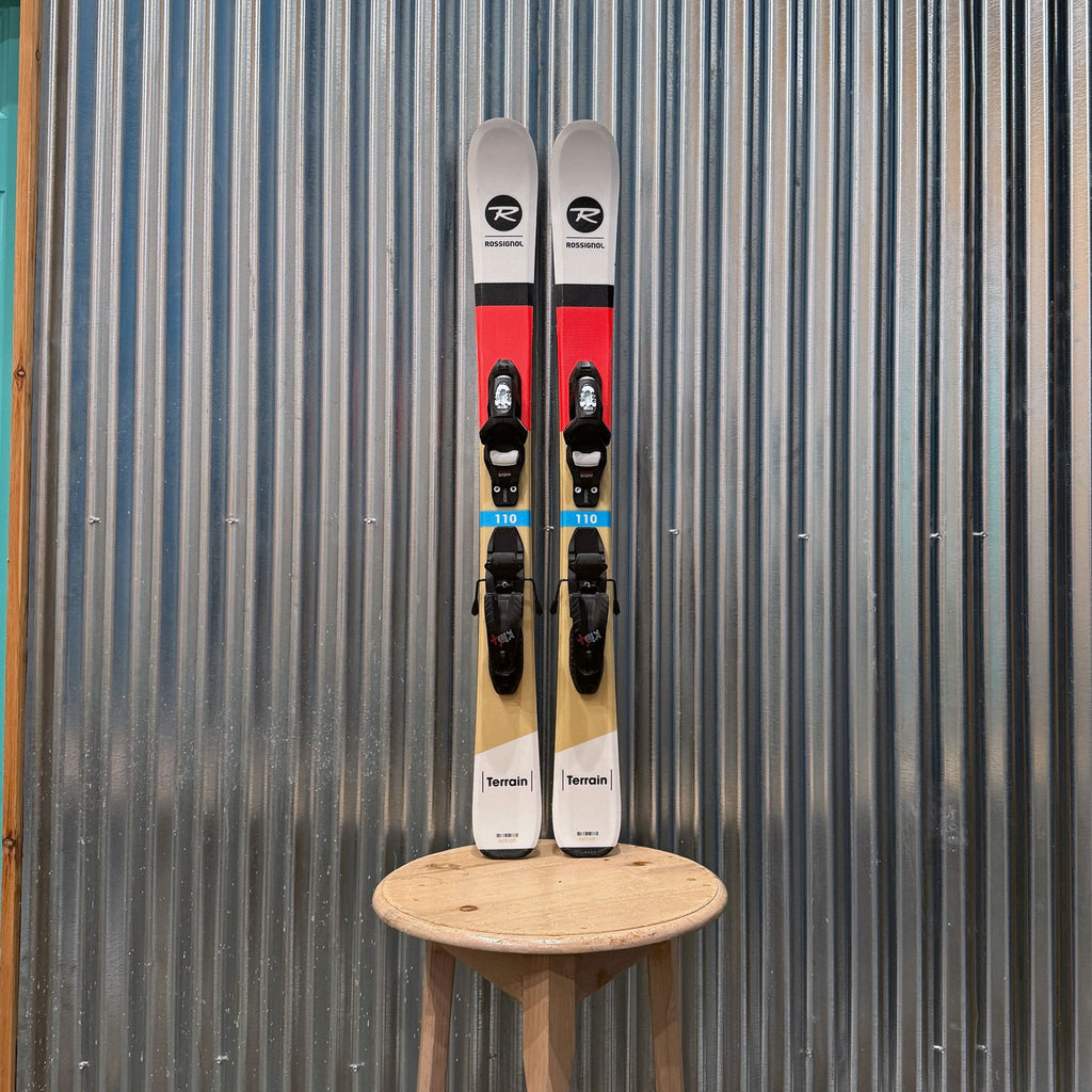 Rossignol Terrain Kid's Skis w/ Look Kid 4 GW Bindings - USED