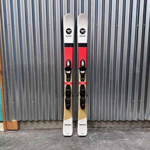 Rossignol Terrain Kid's Skis w/ Look Kid 4 GW Bindings - USED 122cm