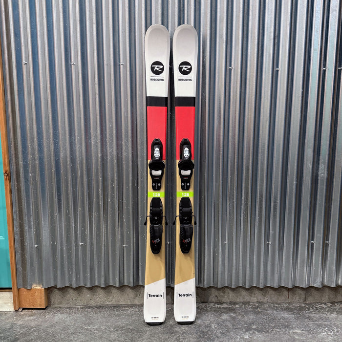 Rossignol Terrain Kid's Skis w/ Look Kid 4 GW Bindings - USED 128cm