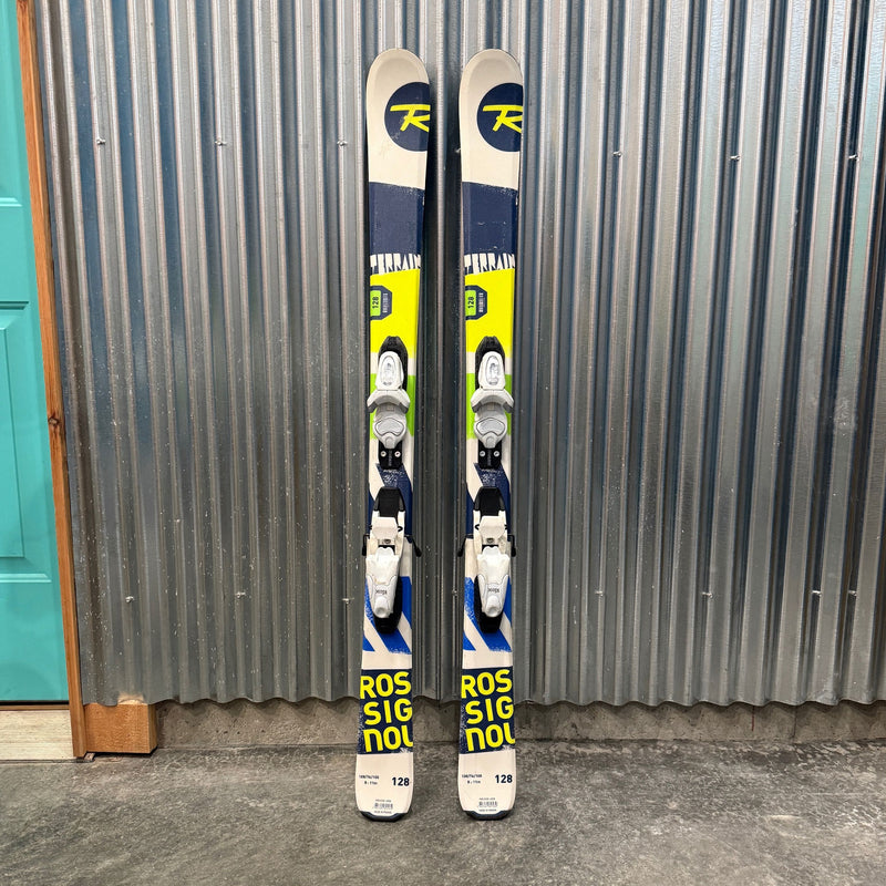 Rossignol Terrain Kid's Skis w/ Look Kid X Bindings - USED