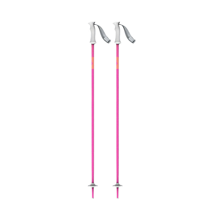 Scott Element JR Kid's Ski Poles - High Viz Pink