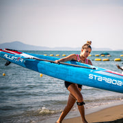 starboard performance and race stand up paddle board handle all star gen r sprint action 2
