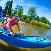 starboard performance and race stand up paddle board handle all star gen r sprint action 3