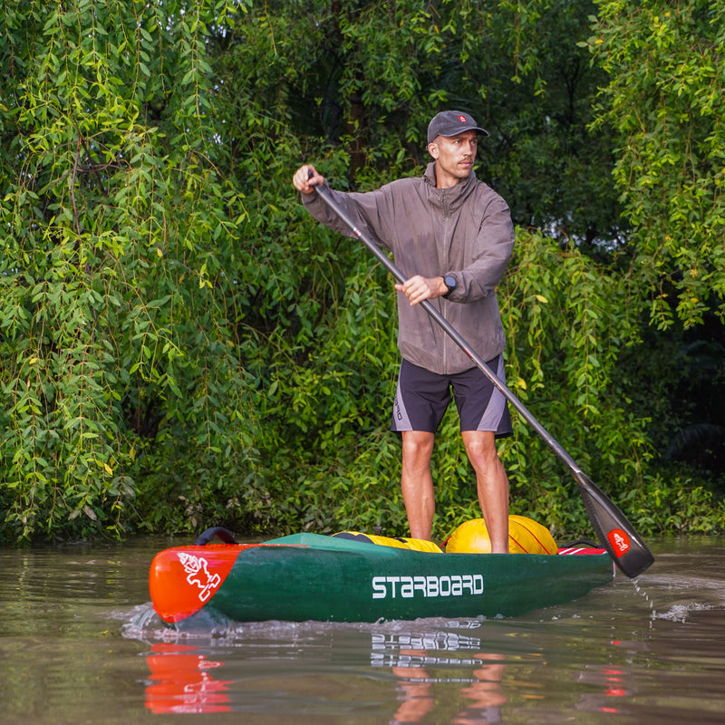 starboard roamer explorer stand up paddle board 2027 action 1