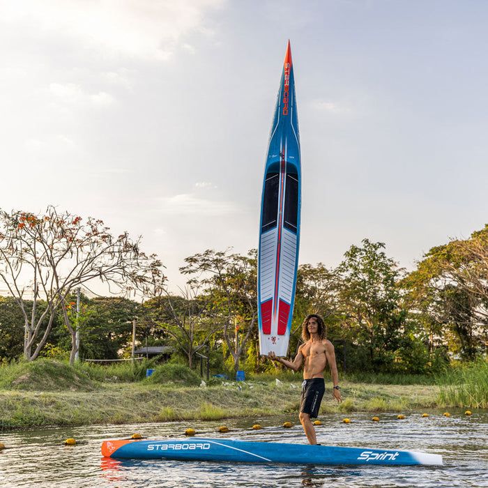 Starboard Sprint ZERO 14' Stand Up Paddle Board 2023 action 2