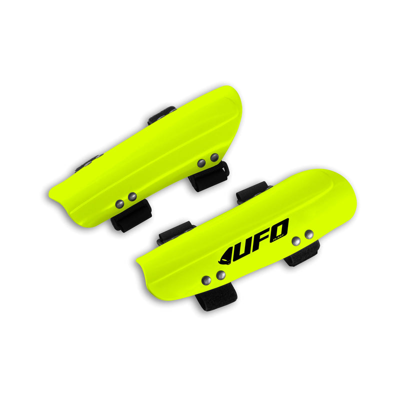 UFO Slalom Ski Racing Forearm Guards - neon yellow