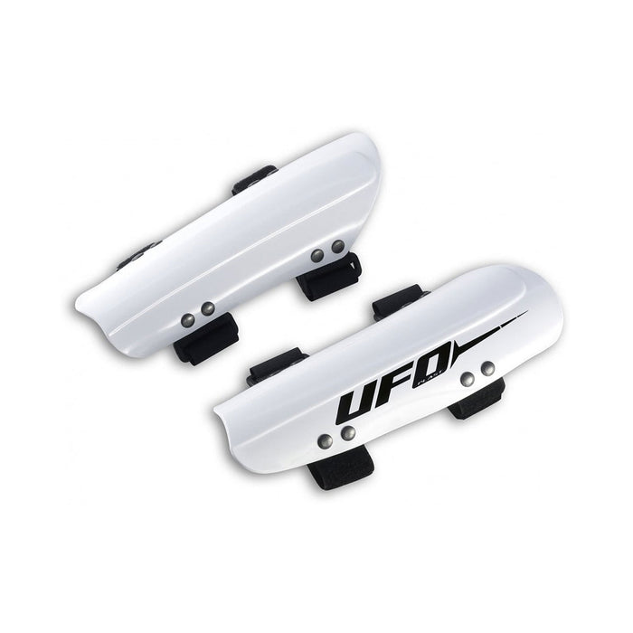 UFO Slalom Ski Racing Forearm Guards - white