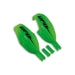 UFO Slalom Ski Racing Hand Guards neon green