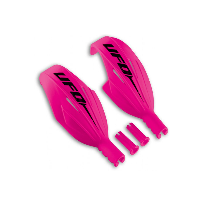 UFO Slalom Ski Racing Hand Guards neon pink