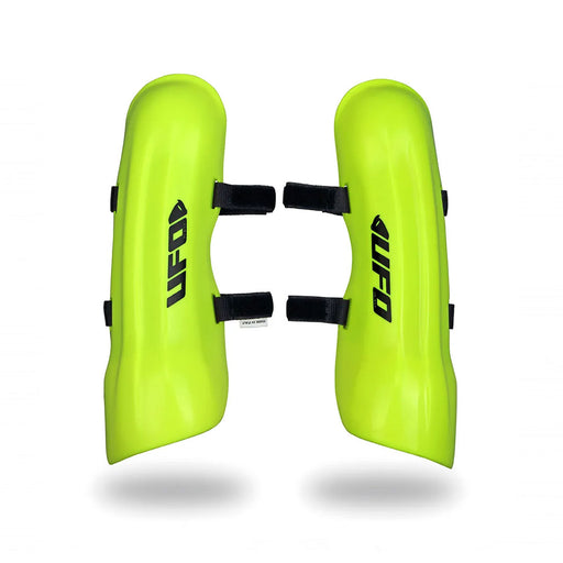 UFO Slalom Ski Racing Kid's Knee and Shin Guards neon yellow