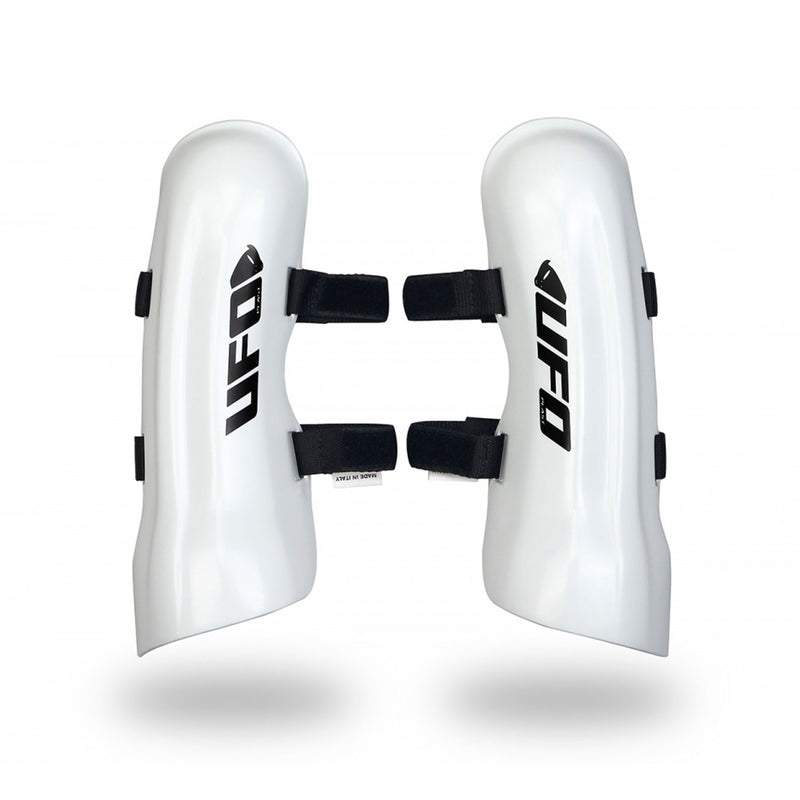 UFO Slalom Ski Racing Kid's Knee and Shin Guards white