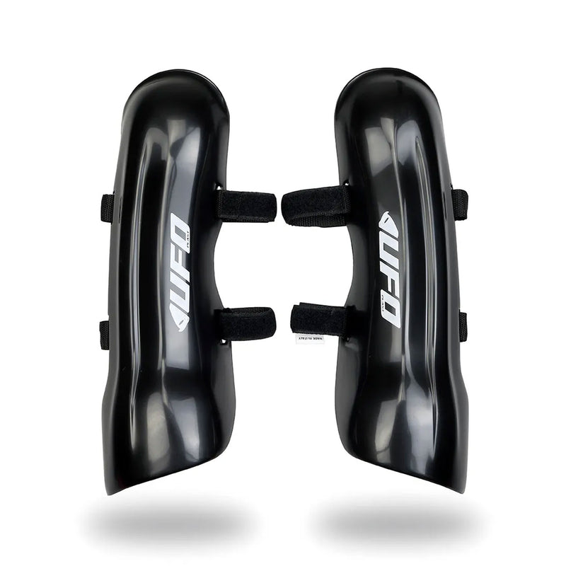 UFO Slalom Ski Racing Knee and Shin Guards - black