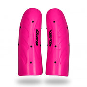 UFO Slalom Ski Racing Shin Guards Long Neon Pink