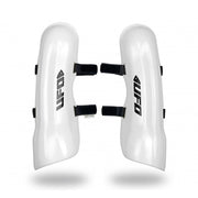 UFO Slalom Ski Racing Knee and Shin Guards - white