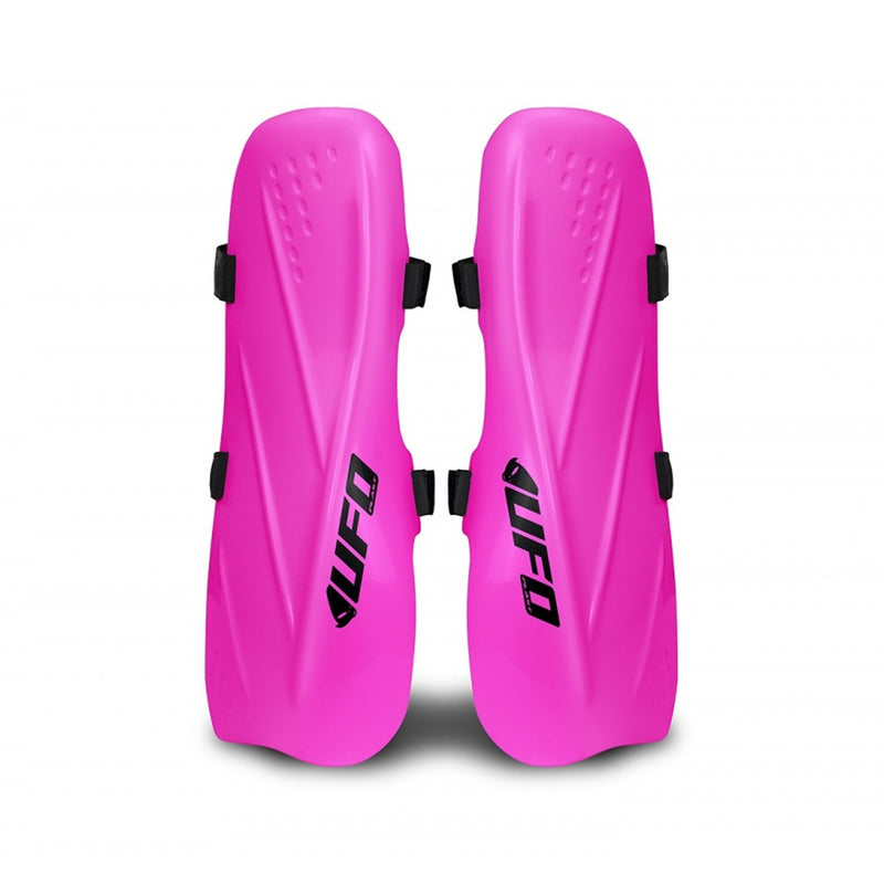 UFO Slalom Ski Racing Shin Guards 2.0 - neon pink