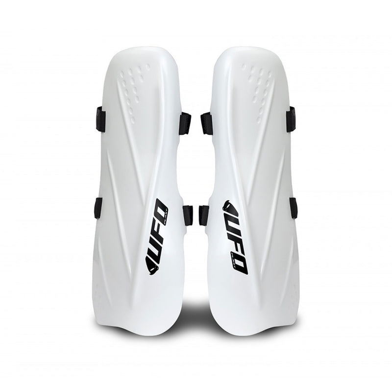 UFO Slalom Ski Racing Shin Guards 2.0 - white