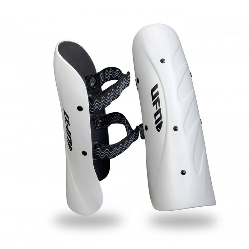 UFO Slalom Ski Racing Shin Guards Long Detail