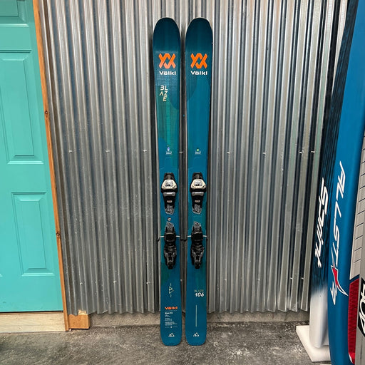 Volkl Blaze 106 Skis w/ Marker Griffon 13 GW Bindings - USED 179cm