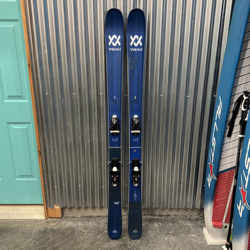 Volkl Blaze 94 W Women's Twintip Skis w/ Look SPX 12 GW Bindings - USED