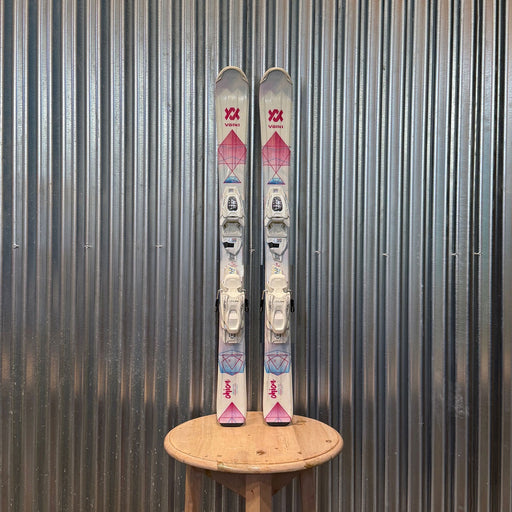 Volkl Chica Kid's Skis w/ Marker 4.5 GW Bindings - USED 100cm