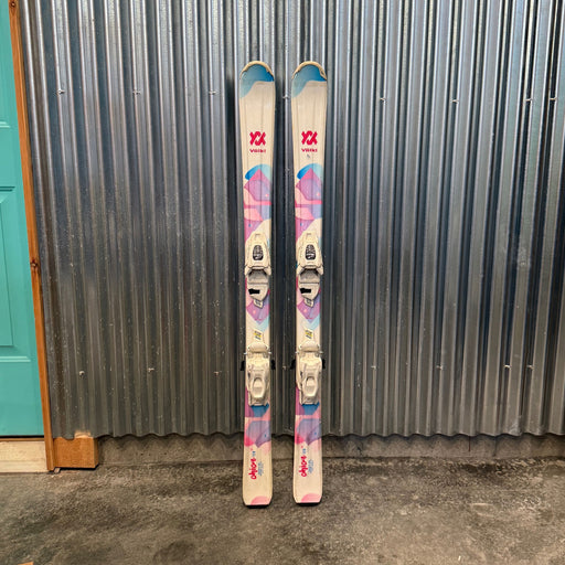 Volkl Chica Kid's Skis w/ Marker 4.5 GW Bindings - USED