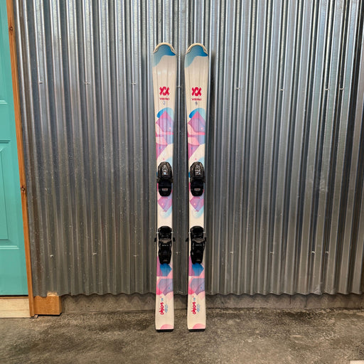Volkl Chica Kid's Skis w/ Marker 4.5 GW Bindings - USED