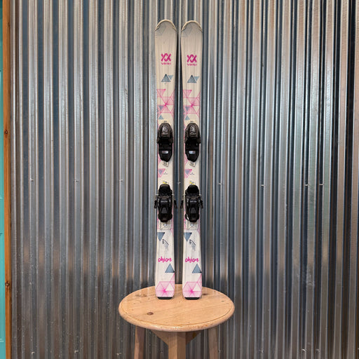 Volkl Chica Kid's Skis w/ Marker 4.5 GW Bindings - USED 120cm