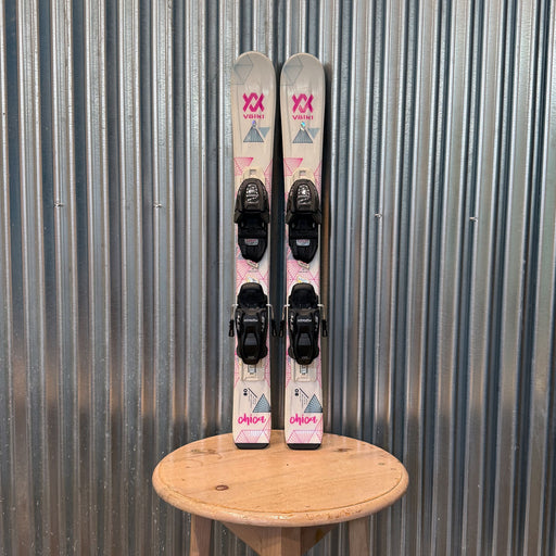Volkl Chica Kid's Skis w/ Marker 4.5 GW Bindings - USED 80cm