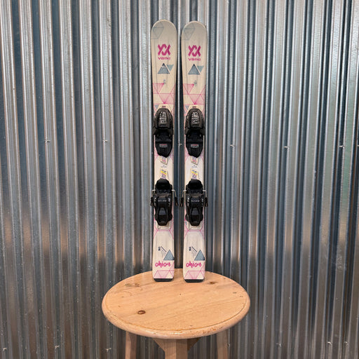 Volkl Chica Kid's Skis w/ Marker 4.5 GW Bindings - USED 90cm