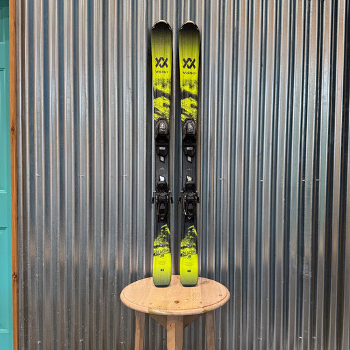 Volkl Deacon JR Kid's Skis w/ Marker Vmotion 4.5 GW Bindings - USED 120cm