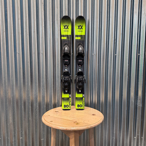 Volkl Deacon JR Kid's Skis w/ Marker Vmotion 4.5 GW Bindings - USED 80cm