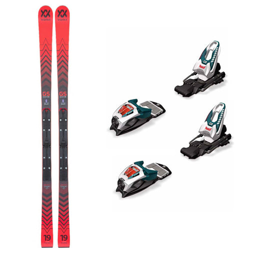 Volkl Racetiger GS R Junior Race Skis w/ Marker Race 8 JR Bindings 2022