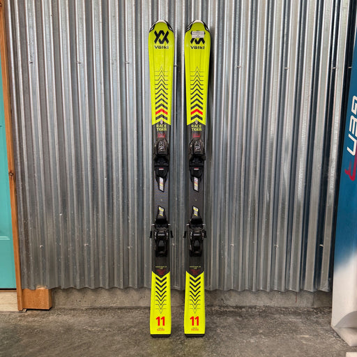 Volkl Racetiger JR Kid's Skis w/ Marker 4.5 GW Bindings - USED