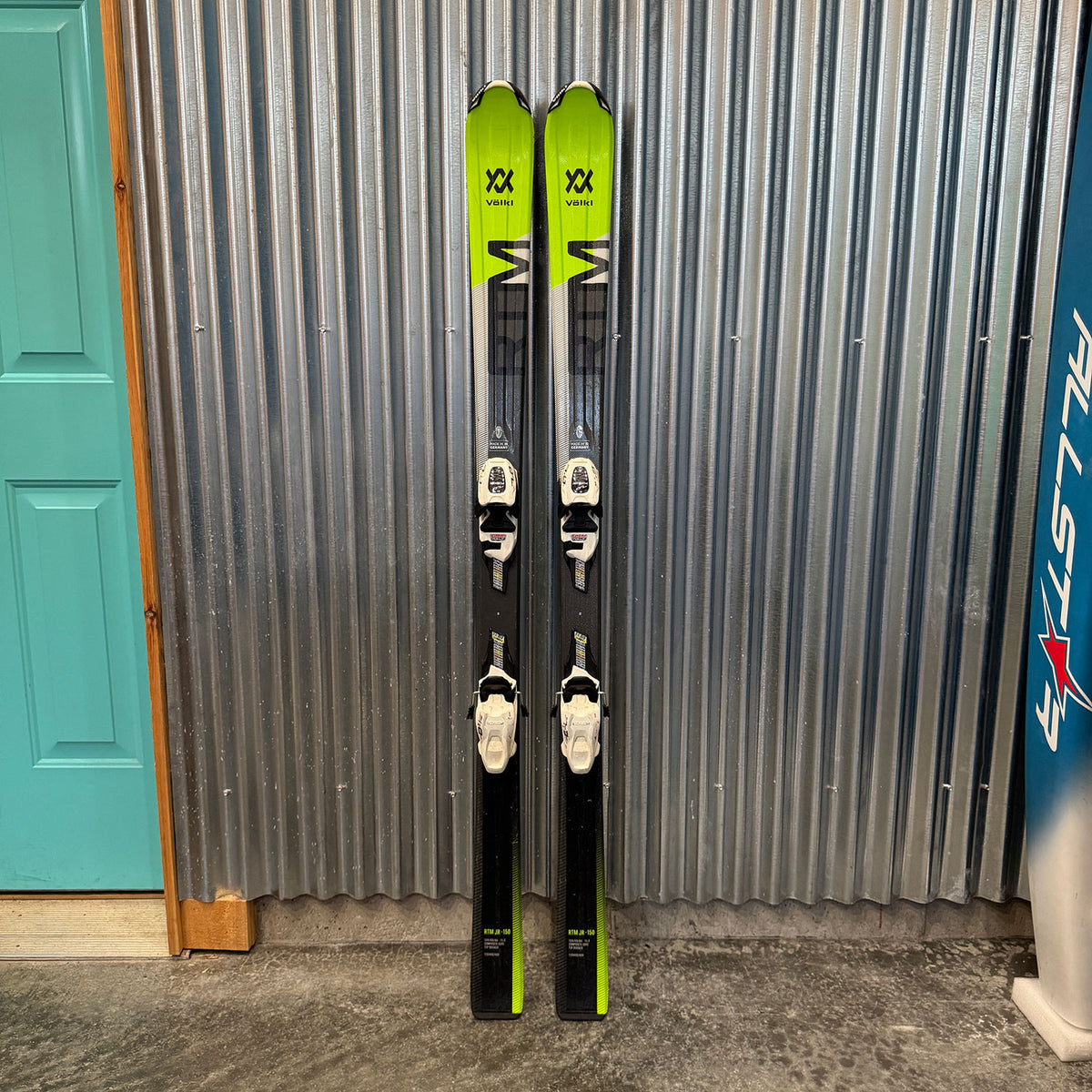 Volkl RTM JR Kid's Skis w/ Marker FDT 7 GW Bindings - USED