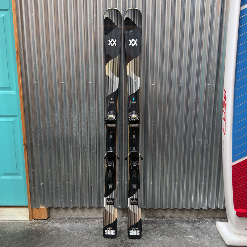 Volkl Shine 78 Women's Skis w/ Marker Lowride TCX 11 GW Ski Bindings 2026 - USED