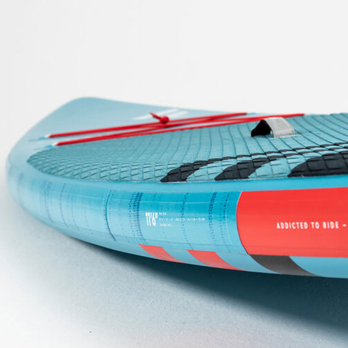 Fanatic Ray Air 11'6" Sport Inflatable Stand Up Paddle Board Package 2021 rocker profile