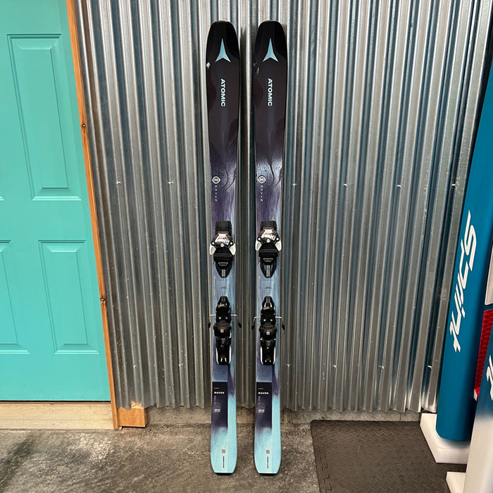 Atomic Maven 86c 2022 Women's Skis w/ Salomon Warden Bindings - Used — Ski and Sport