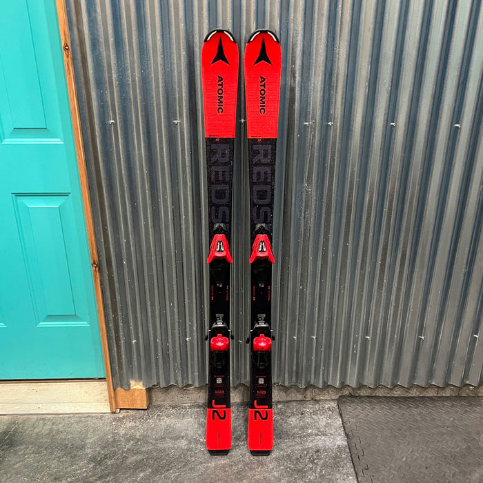 Atomic Redster J2 Kid's Race Skis w/ Atomic C5 GW Bindings - Used