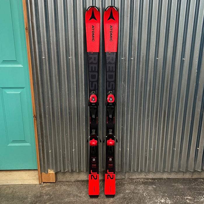 Atomic Redster J2 Kid's Race Skis w/ Atomic L6 GW Bindings - Used