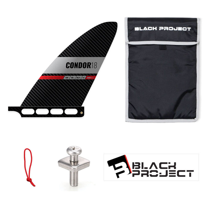 Black Project Condor 18 V1 Stand Up Paddleboard Fin surf base