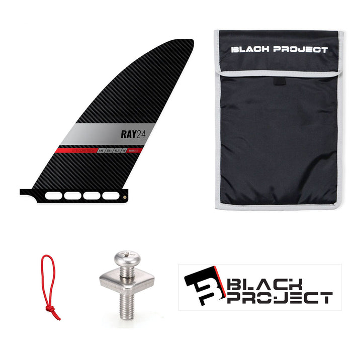 Black Project Ray 24 V2 Stand Up Paddleboard Fin surf base