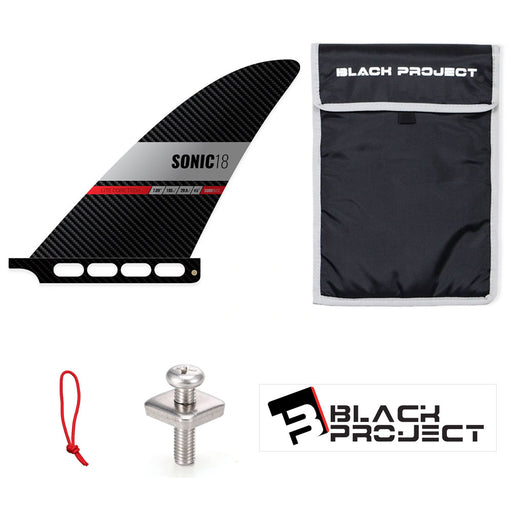 Black Project Sonic 18 V2 Stand Up Paddleboard Fin surf base