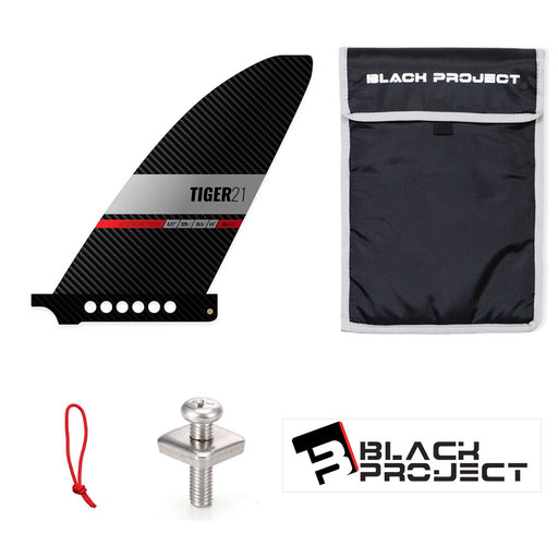 Black Project Tiger 21 V2 Stand Up Paddleboard Fin us base