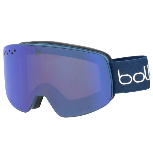 Bolle Nevada Matte Blue & White Diagonal Ski and Snowboard Goggles