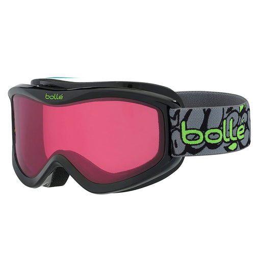 Bolle Volt Black Graffiti Kid's Ski and Snowboard Goggles