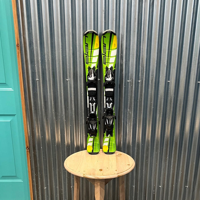 Elan Explore Pro Kid's Skis w/ Elan 4.5 Bindings - Used 90cm