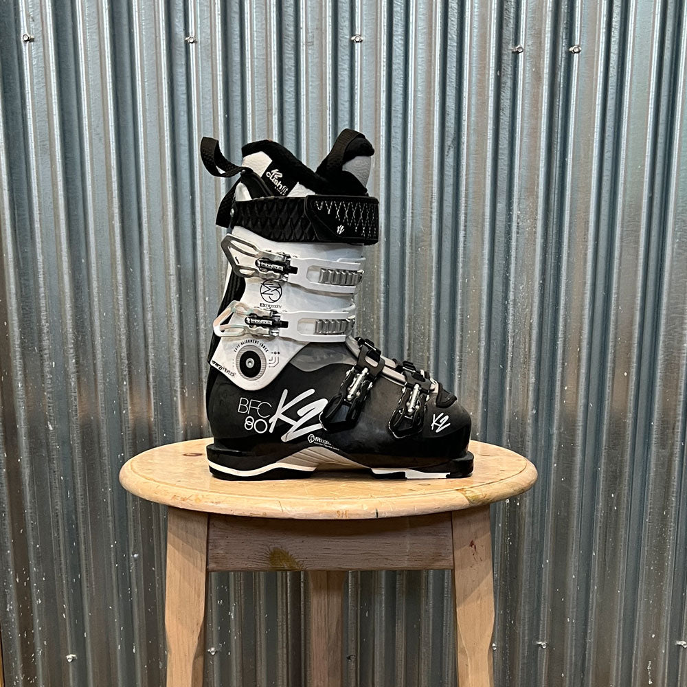 k2 bfc 80 heat women's ski boots 95 BOA youll feel like a pro as you glide effortlessly down the mountain K2 BFC 80 GripWalk Ski
